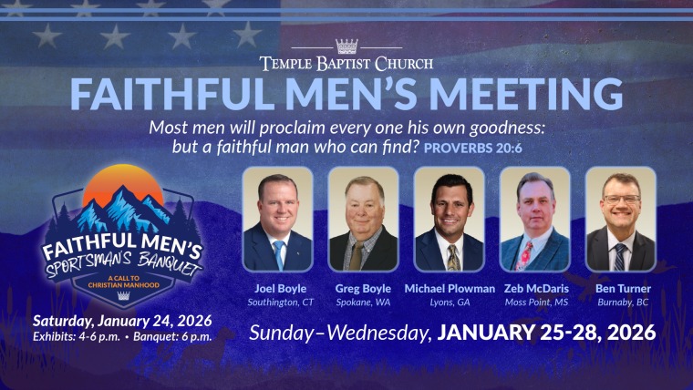 Faithful Men’s Meeting